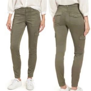 Caslon Utility Pants Army green Cargo Skinny pants